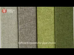 Panneau acoustique en fibres à haute densité sans poussière pour les écoles et les studios