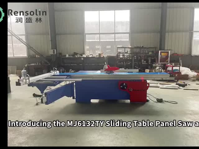 Accurate Sliding Panel Table Saw Industrial Cnc Board Cutting