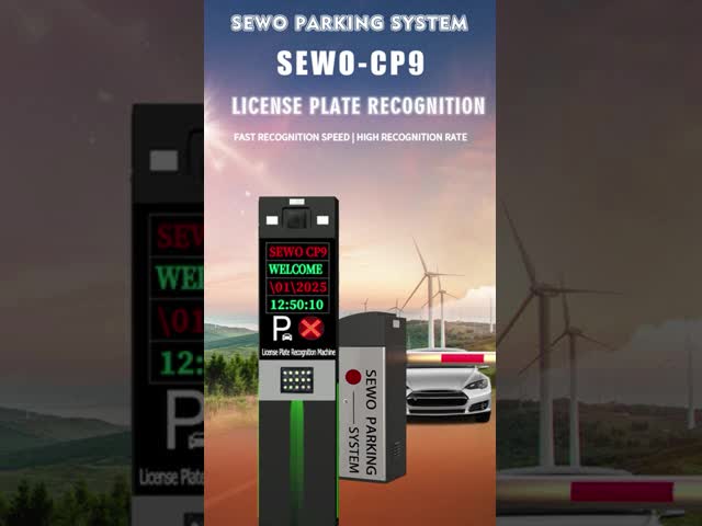 Sistema de estacionamento de reconhecimento automático de matrícula inteligente, sistema de estacionamento LPR