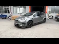 Tesla Modell X Carbon Fiber Body Kit Modell X Carbon Fiber Vorderlip Diffusor Spoiler Haube Rad Bogen breite Körper-Kit