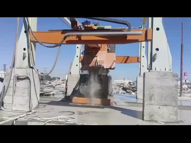 マルチ ソー 二方向ブロック 切断 機械 グラニット マルブル トラベルチン 石の採石場
