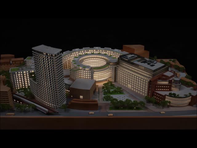 物理建築 公園模型 スケールモデル HSA 1/300