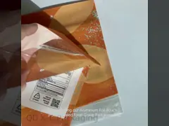 Customized Food Bag Plastic Packaging Three-Side Sealing High Temperature Cooking Aluminum Foil Snack Bag Cat Food Vacuum Self-Supporting Bag