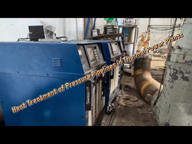 40KVA 溶接後の熱処理のための誘導ヒーターの溶接機空冷