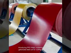 0.12-1.2MM Cor Pre-pintado Galvanizado bobina de aço para folha de telhado