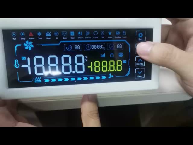 パーソナライズされた計器メーターディスプレイ 6 O'Clock TNセグメントLCD