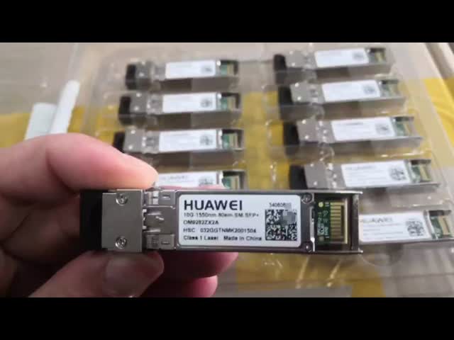 華為技術SFP-10G-ZRは複数のレート10GBASE-ZR 10GBASE-ZWおよびOTU2/OUT2eモジュールである。