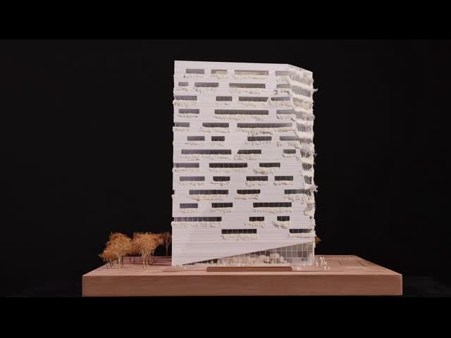 ウェストバンク 1/100 バンクーバー リッチモンド アパートメントモデル