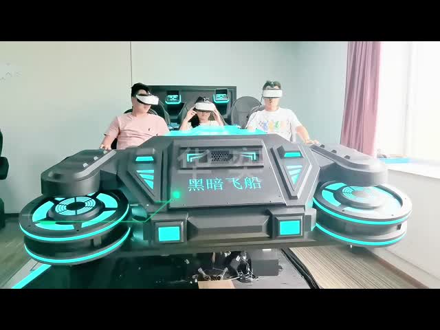 Amusement Park  6 Seats 9d Virtual Reality Cinema VR Roller Coaster Machine