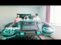 Amusement Park  6 Seats 9d Virtual Reality Cinema VR Roller Coaster Machine