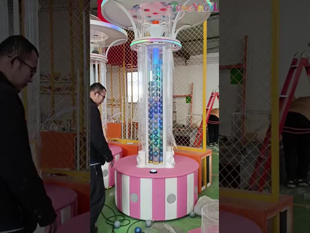 電動ソフトプレー 遊び場機器 オーシャンボール 楽しい遊び 吹風機 ショッピングモール用