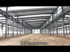 Steel Pallet Packed Portable Steel Structure Fabrication Prefab Warehouse Storage Workshops Plants