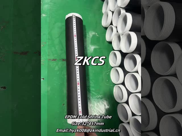 EPDM冷凍縮小管 電源産業におけるケーブル密封と保護用