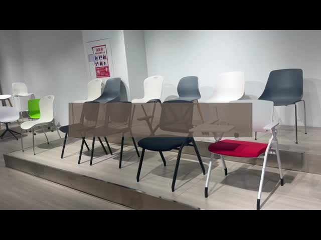 Cadeira de mesa giratória de tecido para conferência Cadeira de escritório ajustável em altura de poliuretano