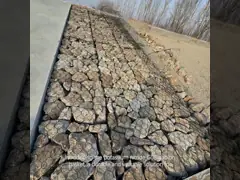 Easily Assembled Hot Galvanized Gabion Cage Wall Customized Size For Protection