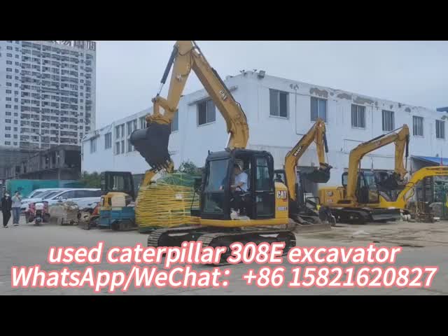 カスタマイズ可能なキャット8t掘削機 ミニ 中古308E2キャット掘削機 高耐久性