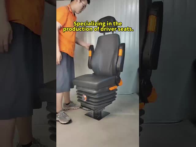 Man Truck Driver Seat M801 Mechanical Suspension Seat PU Leather Customized