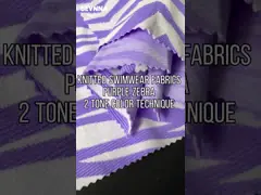 Durable Polyester Spandex Fabric With High Stretch And Color Fastness 2-5 Grade