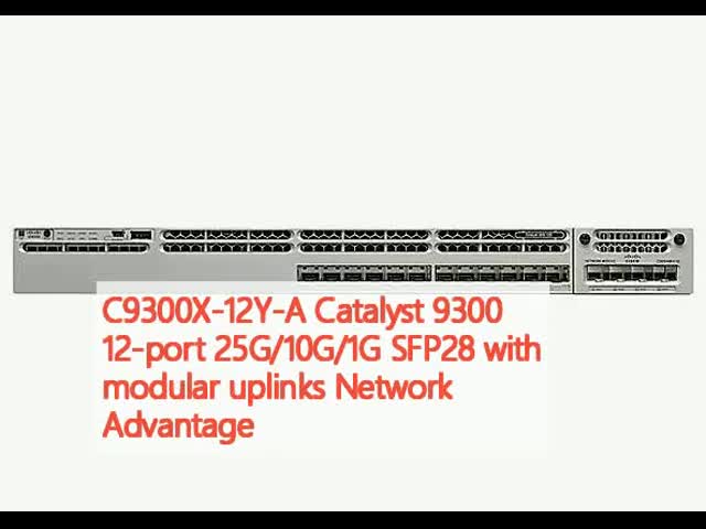 C9300X-12Y-A良質の新しい元の速い配達Ciscoスイッチ触媒9300