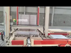 OIN 9001 de la CE de vitesse de la machine 15m/Min de stratification de panneau de gypse de la puissance 4KW a énuméré