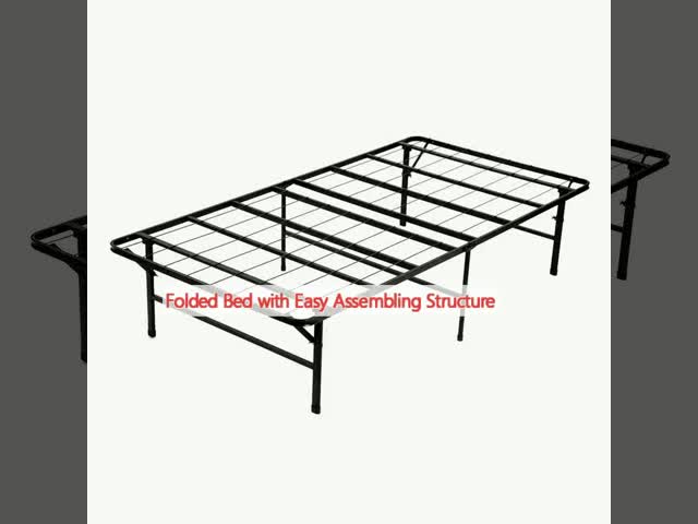 Bedroom Set Folded Bed With Easy Assembling Structure Design