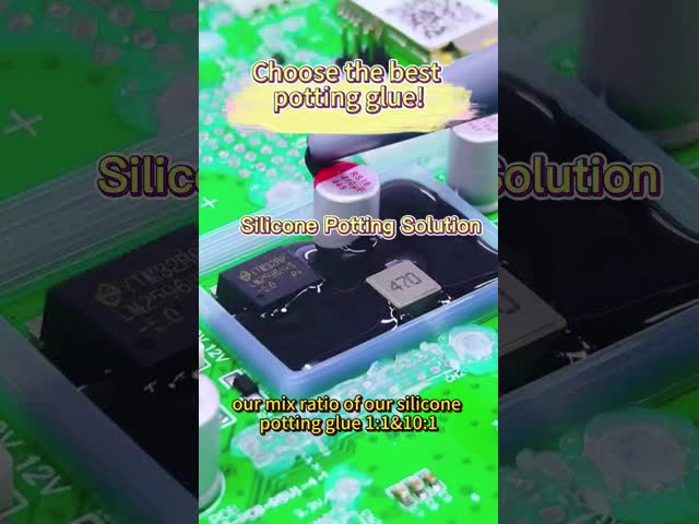 silicone potting glue