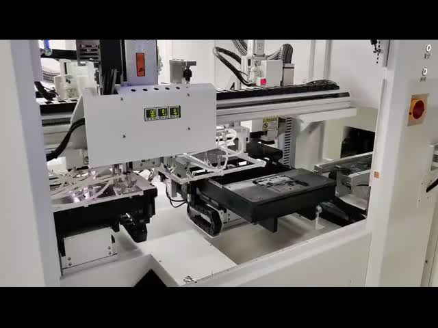 ESD Dual Table Полностью автоматический фрезерный станок с ЧПУ PCB Router Machine