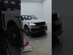 Land Rover Range Rover Karbonfaser-Körper-Kit Range Rover Upgraded Mansory-Stil Vorderlip Diffusor Spoiler Haube Rad Bogen Seitenrock