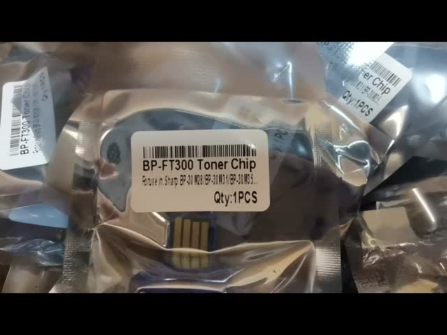 シャープBP-30M35 30M31 30M28 27.5Kコピー機のためのBP-FT300トナーチップ
