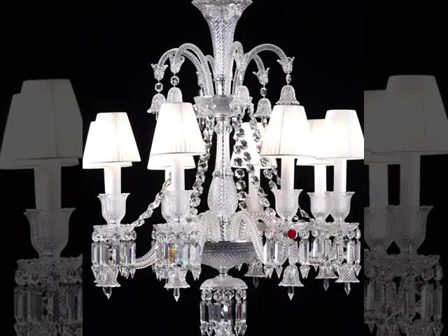Sujeira de Crystal Candle Chandelier Lamp Waterproof do teto do diodo emissor de luz E14 resistente
