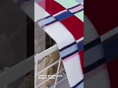 Atemberaubend und verschleißfest und hochwertig gestreiftes Strickgewebe für Polo-Shirt
