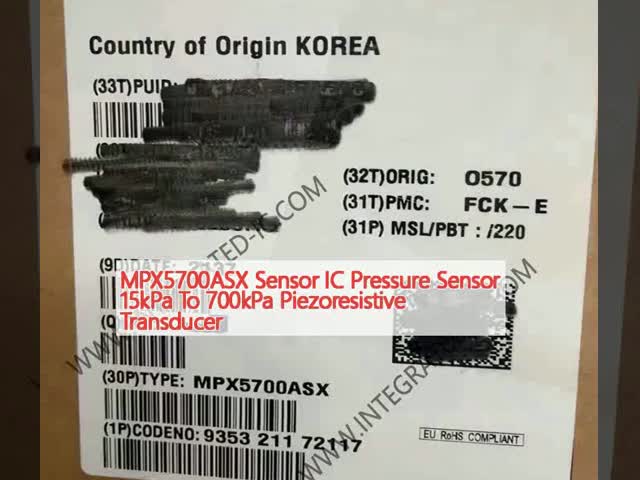 Módulo dos sensores 6-SIP da pressão da montagem da placa da microplaqueta MPX5700A do circuito integrado