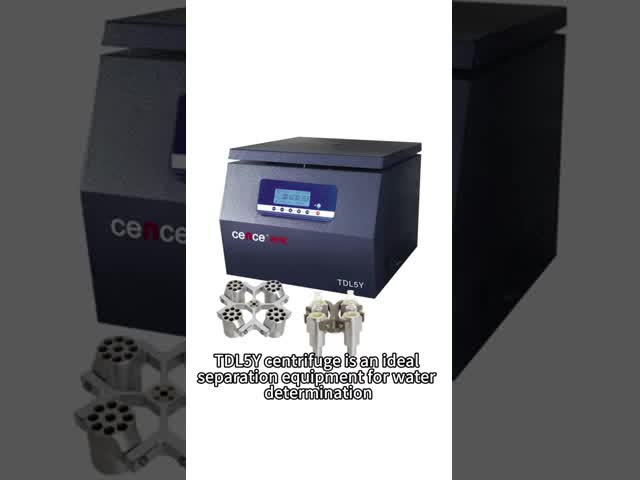 Capacidade bruta 4000r/Min Low Speed Centrifuge do centrifugador TDL5Y do óleo de Cence grande