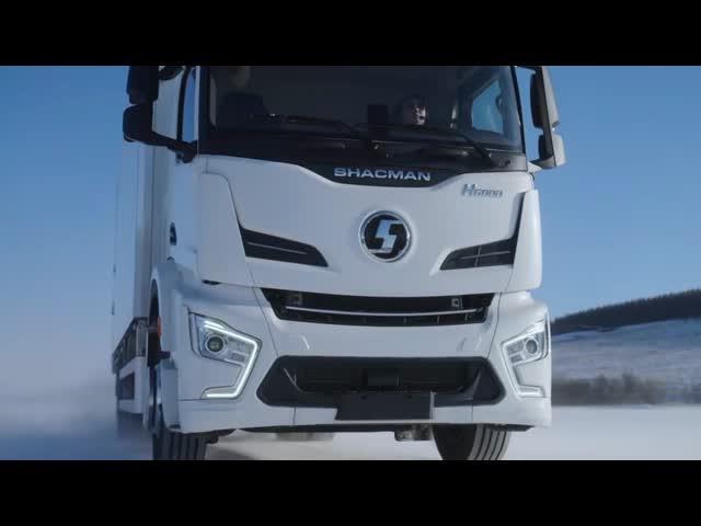Шакман 12 колесный грузовик F3000 6x4 380hp EuroII Orange