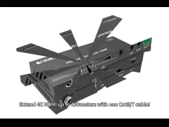 18Gbps HD Video Extender 50 Meters HDMI Over CAT Metal Enclosure