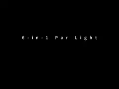 Led Par Light 12*20W 6 em 1 RGBWA-UV Par Can Stage Light Bar KTV Effect DJ Lighting