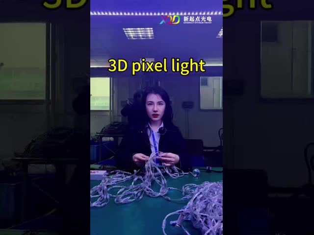 3D-эффекты светодиодный пиксельный свет для светодиодного экрана 10 мм * 28 мм Мощность 0,3 Вт