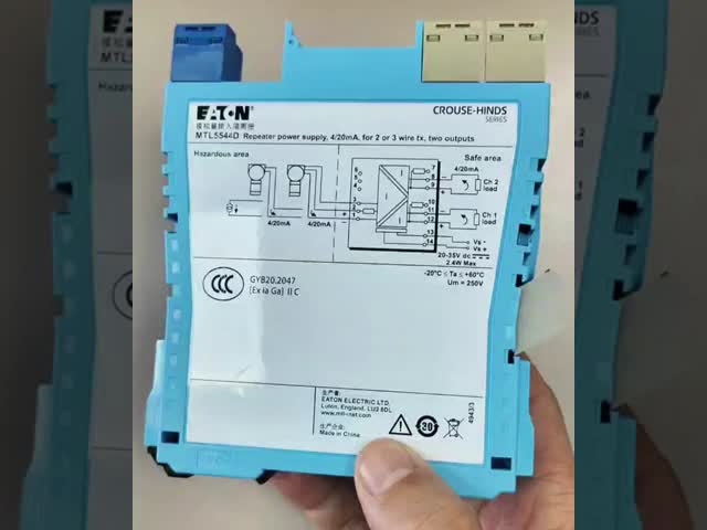 MTL4511 MTL 機器スイッチ/近接感知器 1チャネルインターフェース,線誤差検出