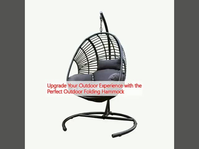 Upgrade Experience Perfect Outdoor Folding Hammock