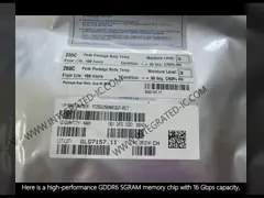 MT61K512M32KPA-14C:B Memory IC Chip GDDR6 SGRAM Memory 16Gbit Dynamic Random-Access Memory