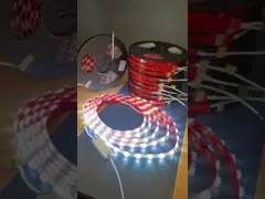 5M IP67 PU العدسة الشريط المرن خطي مرن غسالة الحائط الضوء 4000K أبيض