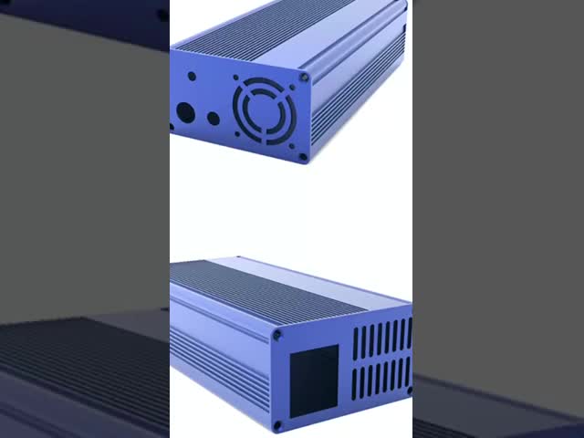 80X25X25mmは6063 t5アルミニウム エンクロージャ卸売・小売突き出た