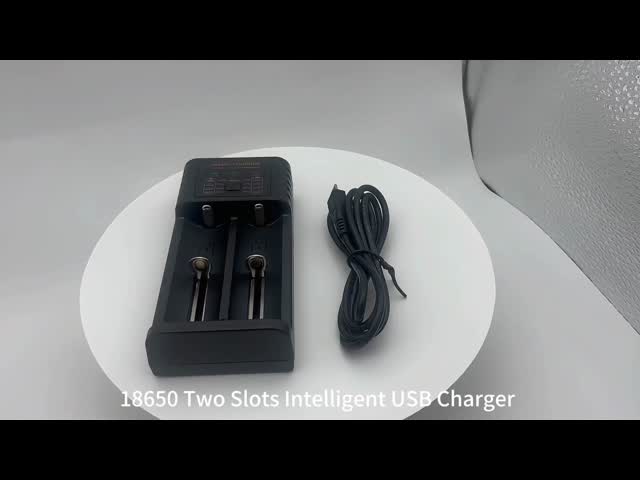 充電可能なスマートバッテリー充電器 14500/18350/18500/18650/26650/21700 リチウムイオンセル