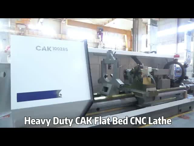 SMTCL自動ターニングラートメタル CAK100シリーズチャック直径1000mm重用フラットベッドCNCラート