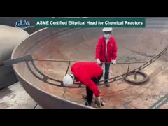 3000mm Diameter 6mm Think Elliptical Head End Caps Tank Head For Pressure Vessel