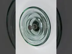 Zinc Sleeve Available Toughened Glass Insulator With Ball / Socket Connect Way