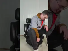 Universal Suspension Forklift Seat With Adjustable Angle Back For Forklift Tractor Excavator