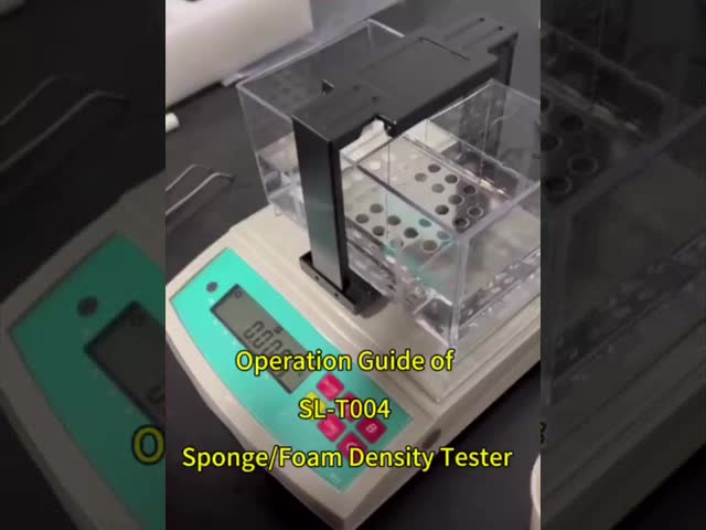 ASTM D3574 スポンジスポンジの包装材料のためのスポンジ密度テスト