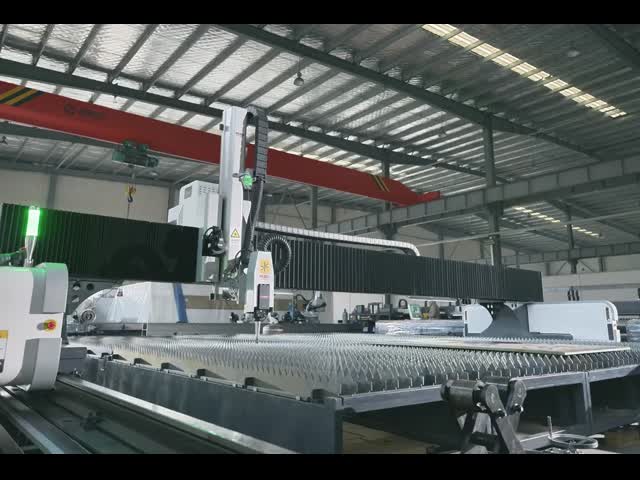 鉄筋構造 12000ワット 20KW 大型 ゲントリー ベベリング レーザー 切断 機械 12kw 30kw