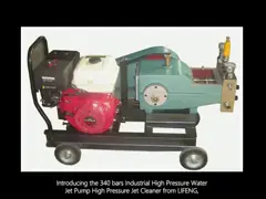 340bar Industrial High Pressure Water Jet Pump High Pressure Jet Cleaner